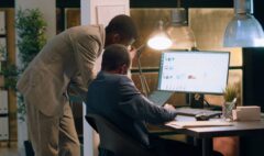 Coworkers in office crosscheck datasets